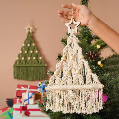 🔥Hot Sale 49% OFF-🎄Handcrafted Woven Christmas Tree Decor