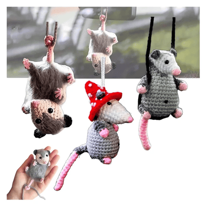 🚗🐾 Possum Rearview Mirror Ornament