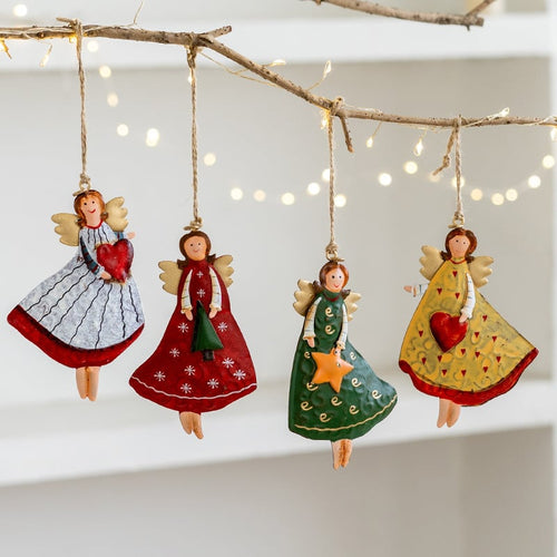 🔥Hot Sale 49% OFF-Retro Iron Art Christmas Angel Decoration